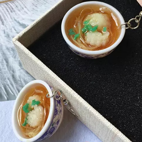Jewelry - Noodle Bowl Earrings